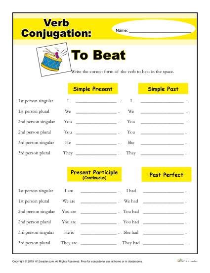 Conjugation beat .
